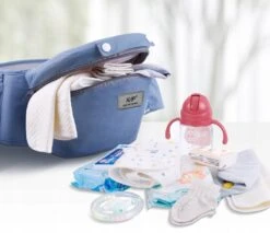 Merkloos Ergonomische Babydraagzak - 15 In 1 - Donkerblauw - 0 Tot 48 Maanden - Babydrager -Buikdrager En Rugdrager - Baby Draagzak - Ergonomisch - Heupdrager -Maxi-Cosi Winkel 1200x1037 1