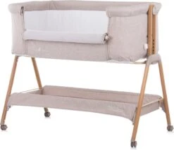 Co-Sleeper Chipolino Wieg KOSSD0212MO Sweet Dreams Mocca/Wood Incl. Wielen -Maxi-Cosi Winkel 1200x1040 6