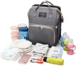 Buxibo 2-in-1 Luier- En Verzorgingstas - Inclusief Verschoon Matje - Baby Rug Tas Met Isoleervak - Diaper Backpack Bag - Reis Rugzak Inclusief Buggy En Kinderwagen Haken - Grote Capaciteit - -Maxi-Cosi Winkel 1200x1048 2