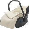 Jollein Voetenzak Voor Autostoel & Kinderwagen - Bliss Knit - Nougat