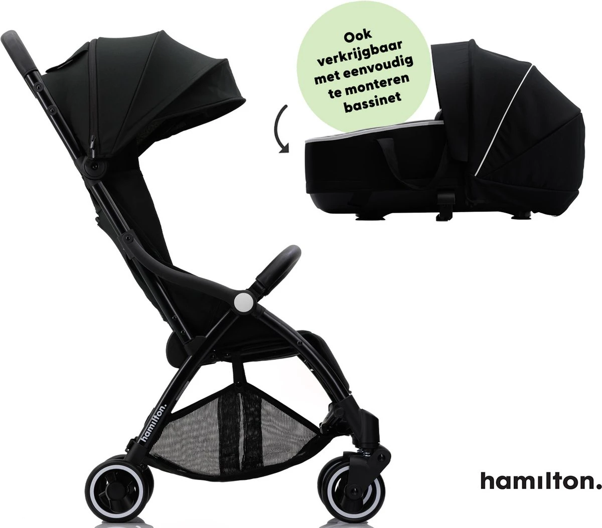 Hamilton By Yoop X1 Plus Buggy – Nieuw, Hoger, Uitgebreider 2023 Model – Premium Stroller Met One Hand Folding Technologie – Zwart – Lichte, Verstelbare En Wendbare Kinderwagen Met Vele Gemakken 6 Hamilton By Yoop X1 Plus Buggy – Nieuw, Hoger, Uitgebreider 2023 Model – Premium Stroller Met One Hand Folding Technologie – Zwart – Lichte, Verstelbare En Wendbare Kinderwagen Met Vele Gemakken - Image 6