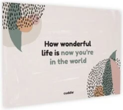 Cuddie Baby Draagdoek - Premium Organic Baby Draagdoek Gemaakt Van Bio Katoen - Newborns Tot 15 Kg - Baby Cadeau - Met Wenskaart - Sand -Maxi-Cosi Winkel 1200x1075 3