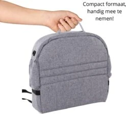 Campingbedje - Camping Bed - Compact Camping Bedje - Baby Nestje - Inclusief Klamboe - Baby Tentje - Grijs - Luxe Campingbedje -Maxi-Cosi Winkel 1200x1084 4