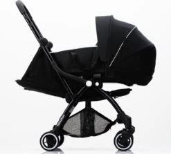 Hamilton By Yoop X1 Plus Kinderwagen - Buggy Met Monteerbare Wieg - Premium Stroller Met One Hand Folding Technologie - Nieuw, Hoger, Uitgebreider 2023 Model - Zwart - Licht, Verstelbaar, Wendbaar En Geschikt Van 0 Maanden Tot 4 Jaar -Maxi-Cosi Winkel 1200x1085