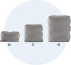 Vliegtuigbedje - Reiskussen - Voetensteun - Multifunctioneel Opblaasbaar Kussen Voor In Het Vliegtuig - Auto - Trein -Maxi-Cosi Winkel 1200x1090 4