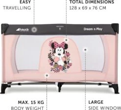 Hauck Dream'n Play Campingbedje - Minnie Sweetheart 30 Hauck Dream'n Play Campingbedje - Minnie Sweetheart -Maxi-Cosi Winkel 1200x1093 5
