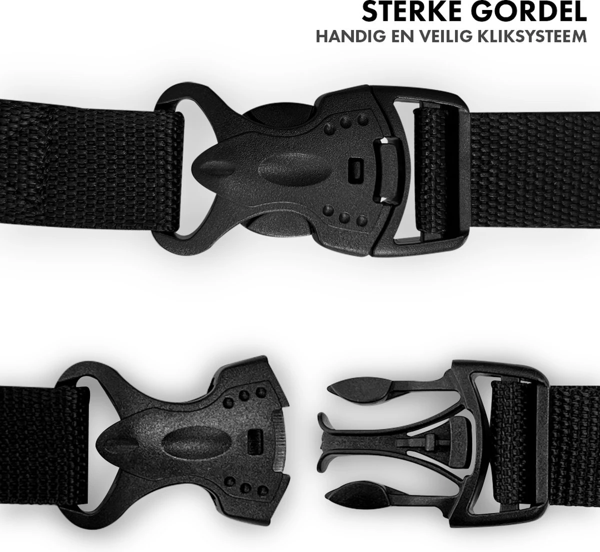 Brioso Fietsstoeltje Achter – Achterzitje Fiets – Kinderzitje Fiets - Zwart 3 Brioso Fietsstoeltje Achter – Achterzitje Fiets – Kinderzitje Fiets - Zwart - Image 3