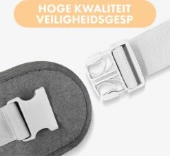 Deryan Pack Light Luxe Heupdrager - Ergonomische Draagzak + Opbergvakjes Grijs -Maxi-Cosi Winkel 1200x1104 7