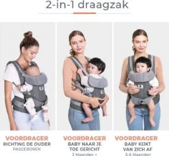 Deryan Meinkind Draagzak - Ergonomische Draagzak Vanaf Geboorte - Antraciet 9 Deryan Meinkind Draagzak - Ergonomische Draagzak Vanaf Geboorte - Antraciet -Maxi-Cosi Winkel 1200x1110 5