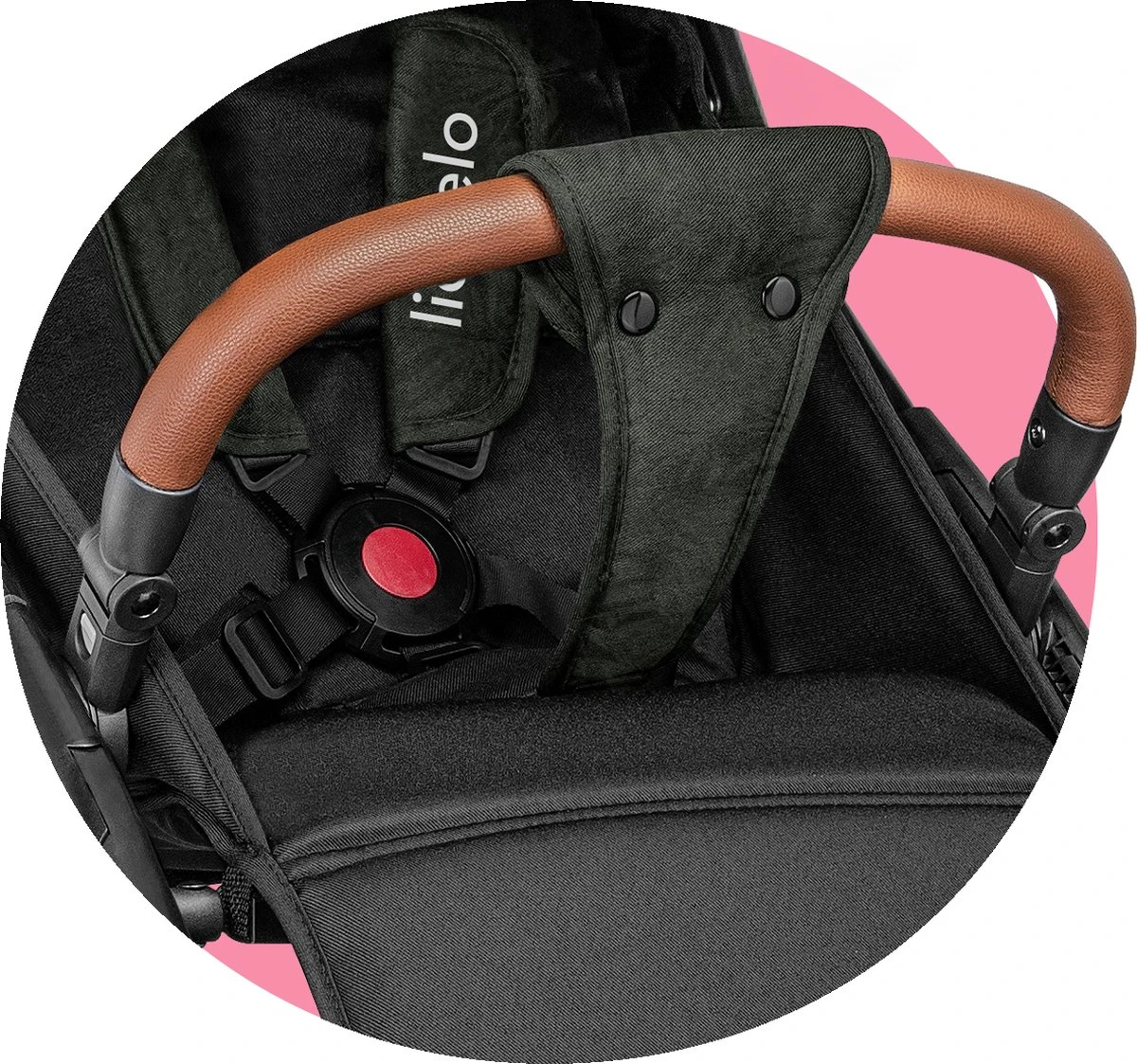 Lionelo Buggy Julie One - Kinderwagen Premium - Automatisch Opvouwen - Wandelwagen Tot 22 Kg - Comfortabele Zitje 6 Lionelo Buggy Julie One - Kinderwagen Premium - Automatisch Opvouwen - Wandelwagen Tot 22 Kg - Comfortabele Zitje - Image 6