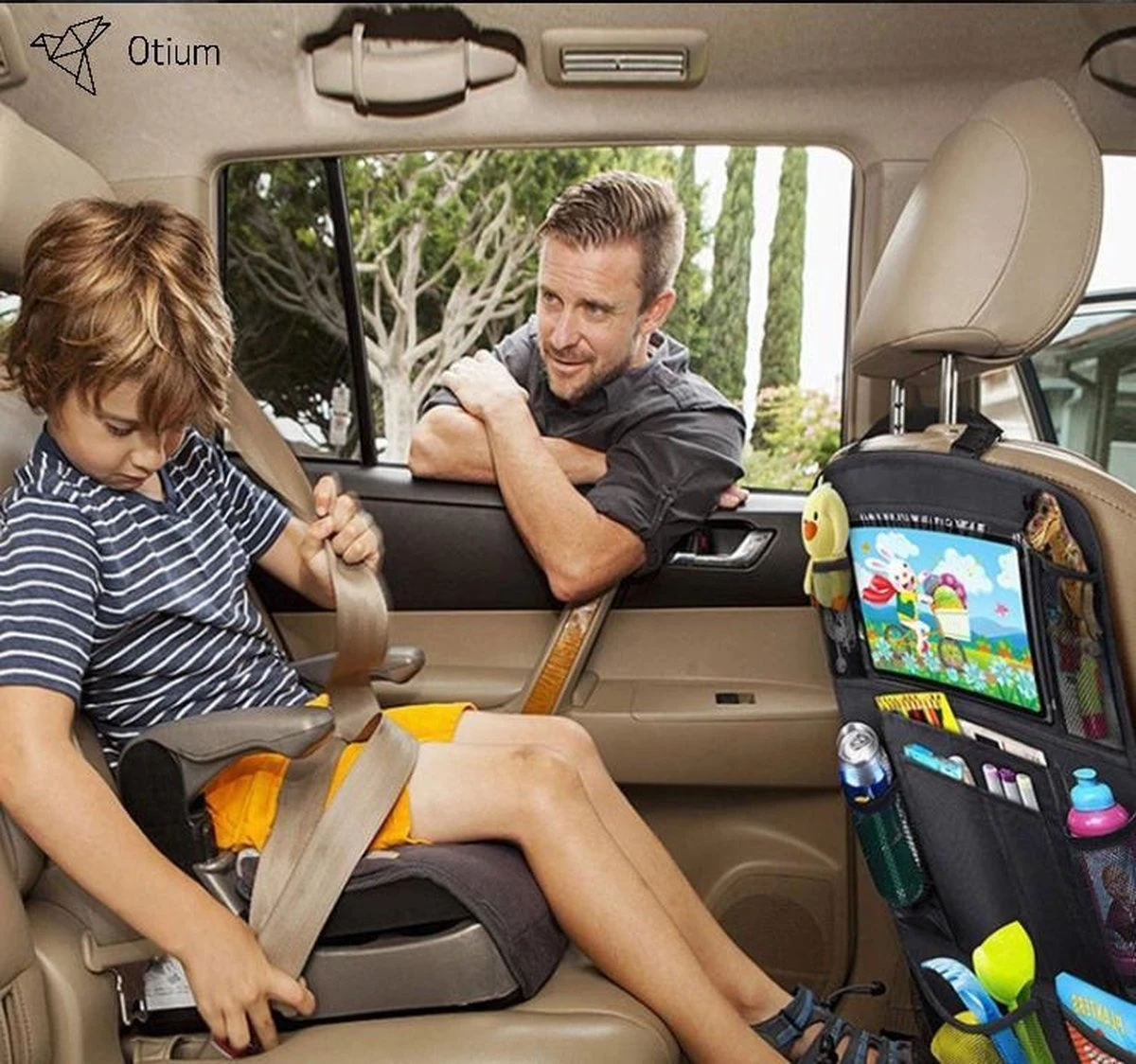 Luxe Autostoel Organizer - Met Tablet Of IPad Vak - Organizer Voor In De Auto - Kind - Kids - Geschikt Voor IPad Of Tablet - Nieuw! - Vakantie - 10 Vakken - Voor Kinderen - Car Organizer - 2021 Uitvoering! Auto Organizer - Nieuw! 7 Luxe Autostoel Organizer - Met Tablet Of IPad Vak - Organizer Voor In De Auto - Kind - Kids - Geschikt Voor IPad Of Tablet - Nieuw! - Vakantie - 10 Vakken - Voor Kinderen - Car Organizer - 2021 Uitvoering! Auto Organizer - Nieuw! - Image 7