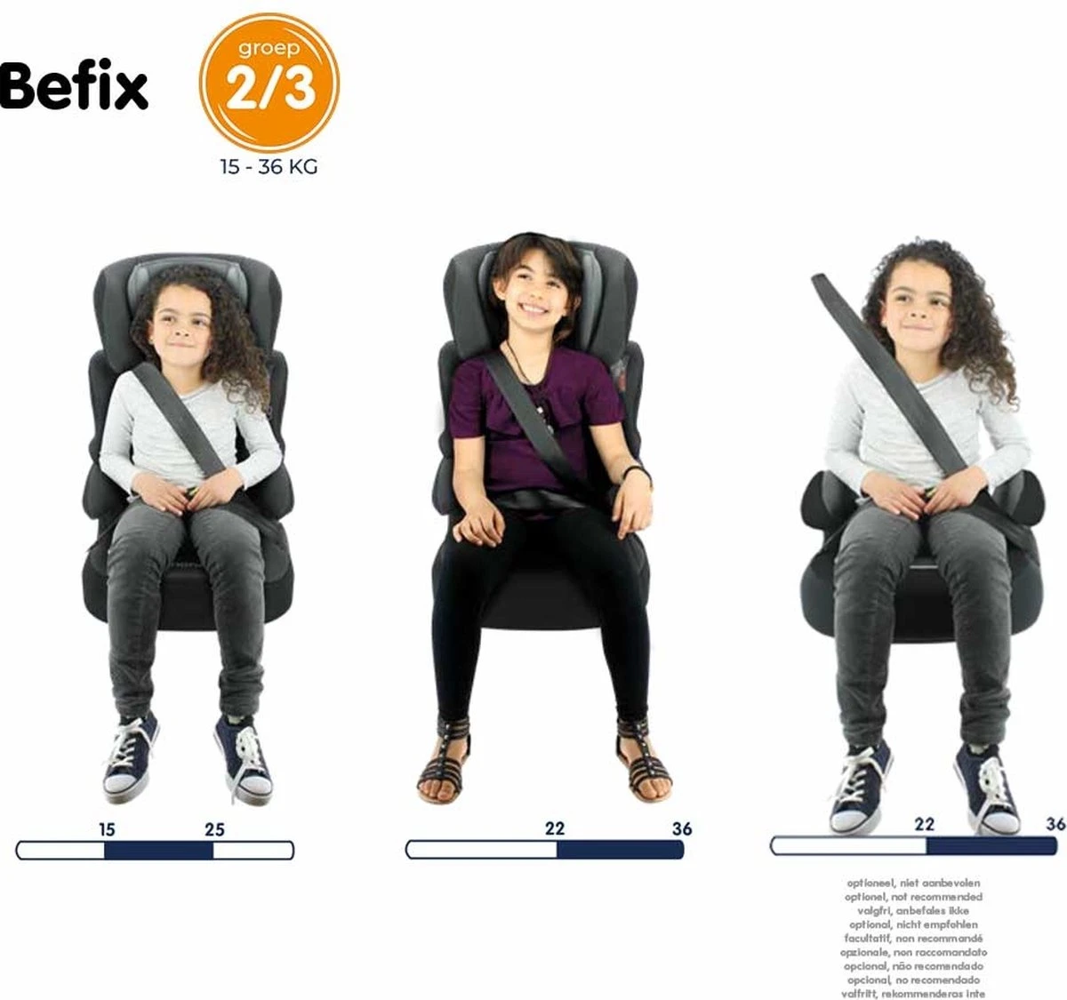 Disney - Autostoel Befix - Goed Getest ANWB - Groep 2/3 - Van 15 Tot 36 KG - Nieuwste Disney PRINSES Design - Zwart, Roze 4 Disney - Autostoel Befix - Goed Getest ANWB - Groep 2/3 - Van 15 Tot 36 KG - Nieuwste Disney PRINSES Design - Zwart, Roze - Image 4