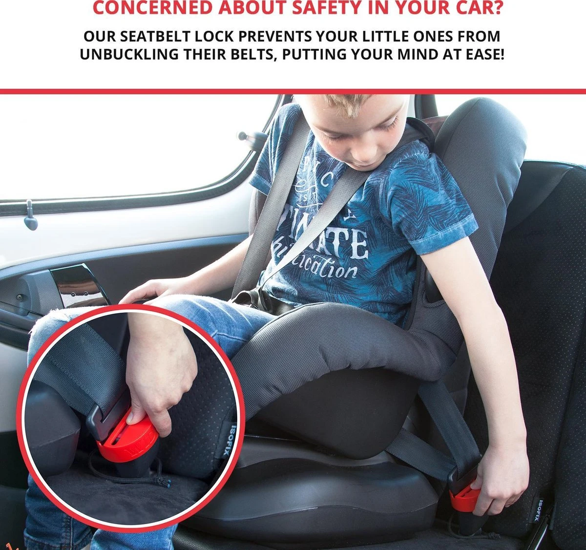 2st - Wididi Autogordel Slot – Bescherm Je Kind Tegen Het Per Ongeluk Losmaken Van De Gordel - Stevig En Duurzaam Kunststof – Universeel Ontwerp 6 2st - Wididi Autogordel Slot – Bescherm Je Kind Tegen Het Per Ongeluk Losmaken Van De Gordel - Stevig En Duurzaam Kunststof – Universeel Ontwerp - Afbeelding 6