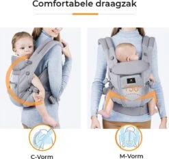 Deryan Meinkind Draagzak - Buikdrager 4-in-1 Antraciet/Grijs -Maxi-Cosi Winkel 1200x1126 11