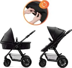Kinderkraft Moov 3 In 1 Kinderwagen - Inclusief Autostoel - Black -Maxi-Cosi Winkel 1200x1137 10