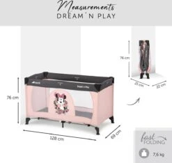 Hauck Dream'n Play Campingbedje - Minnie Sweetheart 29 Hauck Dream'n Play Campingbedje - Minnie Sweetheart -Maxi-Cosi Winkel 1200x1139 11