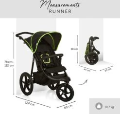 Hauck Runner Kinderwagen - Zwart/Neon Geel -Maxi-Cosi Winkel 1200x1139 12