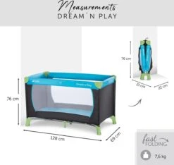 Hauck Dream N Play Campingbedje - Waterblue -Maxi-Cosi Winkel 1200x1139 9