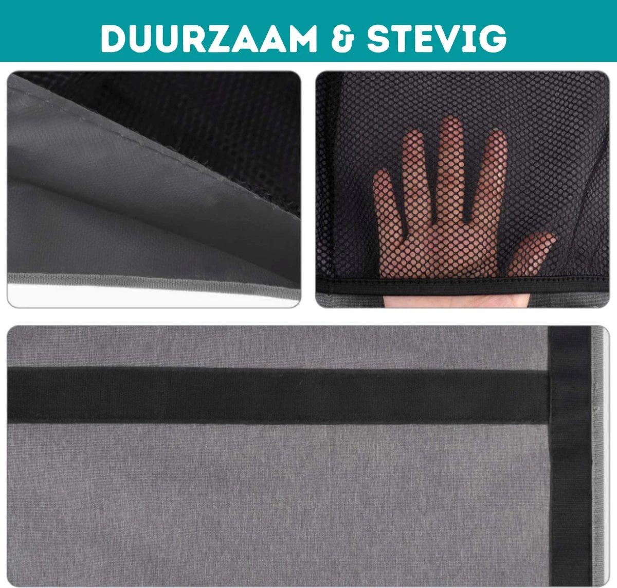 W&Z® Auto Organizer - Autostoel Organizer - Kofferbak Organizer - Grijs 3 W&Z® Auto Organizer - Autostoel Organizer - Kofferbak Organizer - Grijs - Image 3