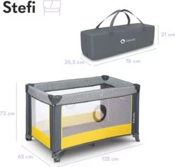 Lionelo Stefi - Campingbedje - 125x65cm - Tot 15kg - Transporttas -Maxi-Cosi Winkel 1200x1143 2