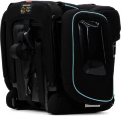 Hamilton By Yoop Cabrio Premium Opvouwbare Autostoel – Veilig, Comfortabel En Lichtgewicht Autozitje – Groep I, II, III Autostoeltje Voor 9 Maanden Tot 12 Jaar – Neon Blauw – ISOFIX Kliksysteem - 1e Opvouwbare Autostoel Ter Wereld - Zwart/Neon Blauw -Maxi-Cosi Winkel 1200x1145 4