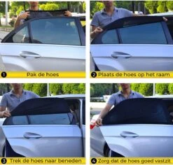 MostEssential Premium Zonnescherm Auto Baby – Zonnescherm Auto Zijruit - Zonwering Auto Voor Baby En Kind – UV Protectie - Zonder Zuignappen - Inclusief Luxe Opbergtas -Maxi-Cosi Winkel 1200x1147 1