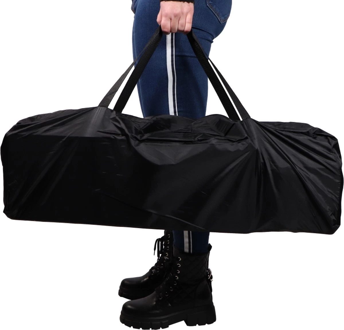 Ding Campingbedje - Zwart - 120x60 Cm - Reisbedje Inclusief Bodemmatrasje 3 Ding Campingbedje - Zwart - 120x60 Cm - Reisbedje Inclusief Bodemmatrasje - Image 3