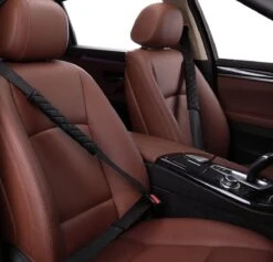 Merkloos Luxe Gordelhoes - Auto Gordelbeschermer - Gordelkussen - Zwart - 2 Stuks Gordelbeschermers -Maxi-Cosi Winkel 1200x1153 1