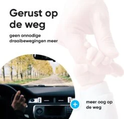 Autospiegel Baby 360° Verstelbaar Voor Hoofdsteun Autostoel -Achteruitkijkspiegel XL- Achterbankspiegel Kinderen -Baby Veiligheid Accessoires - Zwart -Maxi-Cosi Winkel 1200x1153