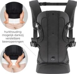 Fillikid Draagzak/Doek - 4 In 1 Ergonomische Buikdrager En Rugdrager - Zwart 13 Fillikid Draagzak/Doek - 4 In 1 Ergonomische Buikdrager En Rugdrager - Zwart -Maxi-Cosi Winkel 1200x1155 11