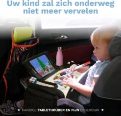 Blyzi - Reistafel Auto Met Tablethouder – Opvouwbaar – Speeltafel Voor Onderweg – Auto Organizer – Tekentafel - Zwart -Maxi-Cosi Winkel 1200x1156 2