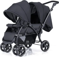 Deryan Luxe Elena Dubbele Buggy- Duo Buggy – Tandem Buggy – Compact En Lichtgewicht -Maxi-Cosi Winkel 1200x1161 4