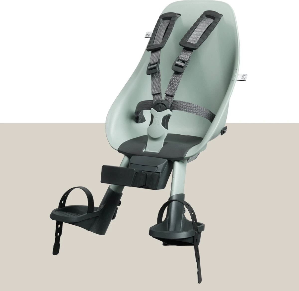 Urban Iki Fietsstoeltje Voor - Chigusa Green/Bincho Black 1 Urban Iki Fietsstoeltje Voor - Chigusa Green/Bincho Black