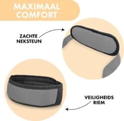 Deryan Pack Light Luxe Heupdrager - Ergonomische Draagzak + Opbergvakjes Grijs -Maxi-Cosi Winkel 1200x1167 17