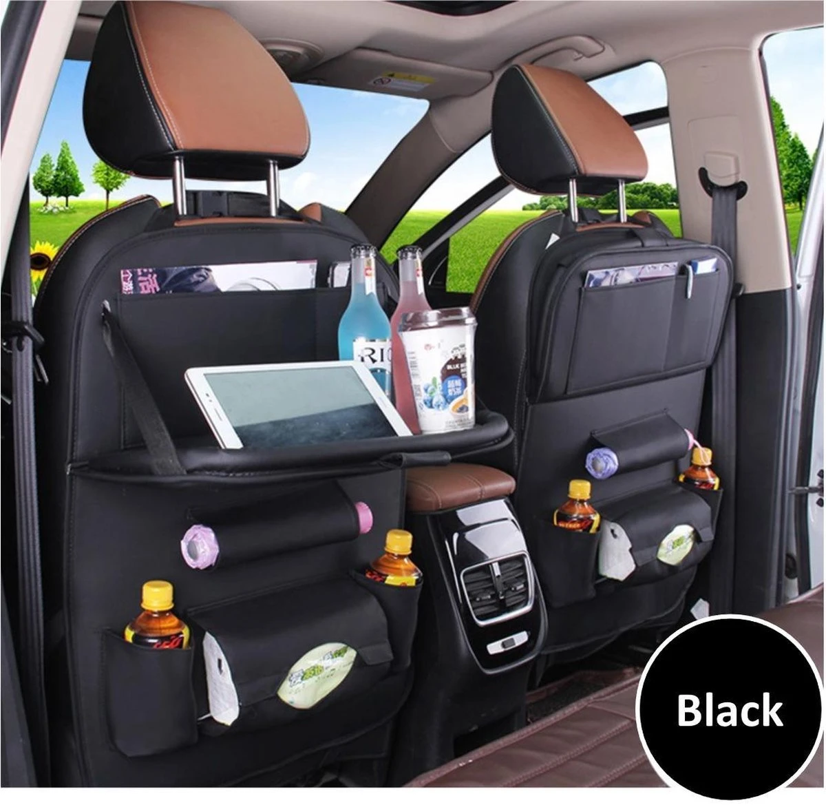 Merkloos Autostoel Organizer - Met Uitklapbare Laptophouder - Auto Organizer Met Tablet Houder - Auto Ipadhouder Voor Kinderen - Auto Organizer Met Uitklapbaar Tafel - Tray - Fleshouder - Tissuehouder - Car Organizer - Car Seat Organizer - Luxe Mat Zwart 1 Merkloos Autostoel Organizer - Met Uitklapbare Laptophouder - Auto Organizer Met Tablet Houder - Auto Ipadhouder Voor Kinderen - Auto Organizer Met Uitklapbaar Tafel - Tray - Fleshouder - Tissuehouder - Car Organizer - Car Seat Organizer - Luxe Mat Zwart