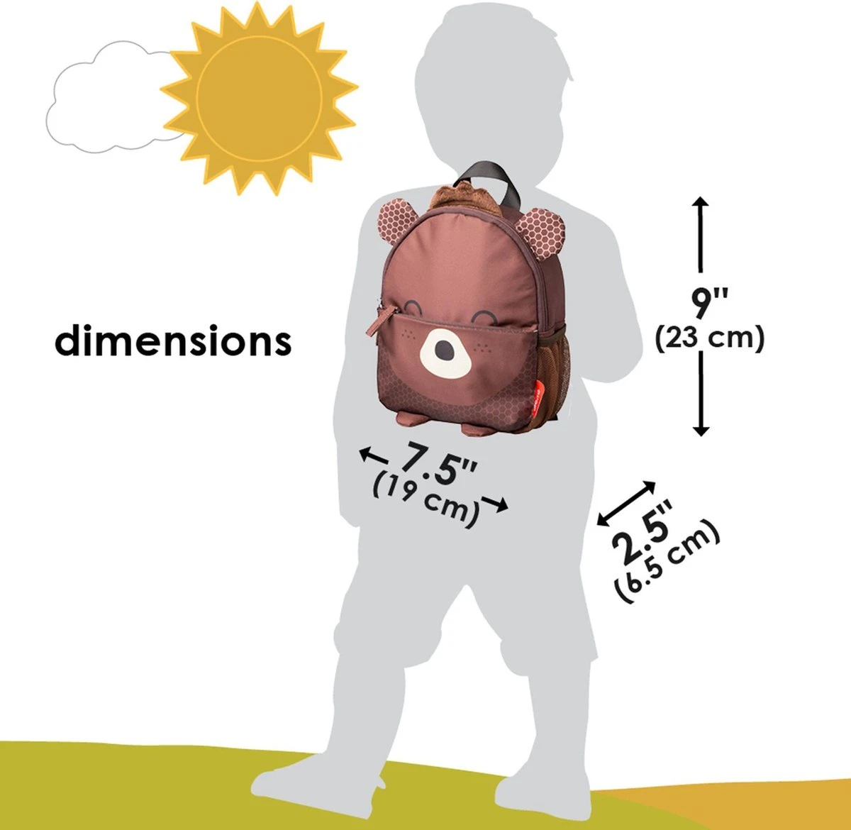 Kindertuigje Met Looplijn - Rugzak Voor Peuter & Kleuter - Tuigje Kind - Rugzaktuigje - Beer 8 Kindertuigje Met Looplijn - Rugzak Voor Peuter & Kleuter - Tuigje Kind - Rugzaktuigje - Beer - Image 8