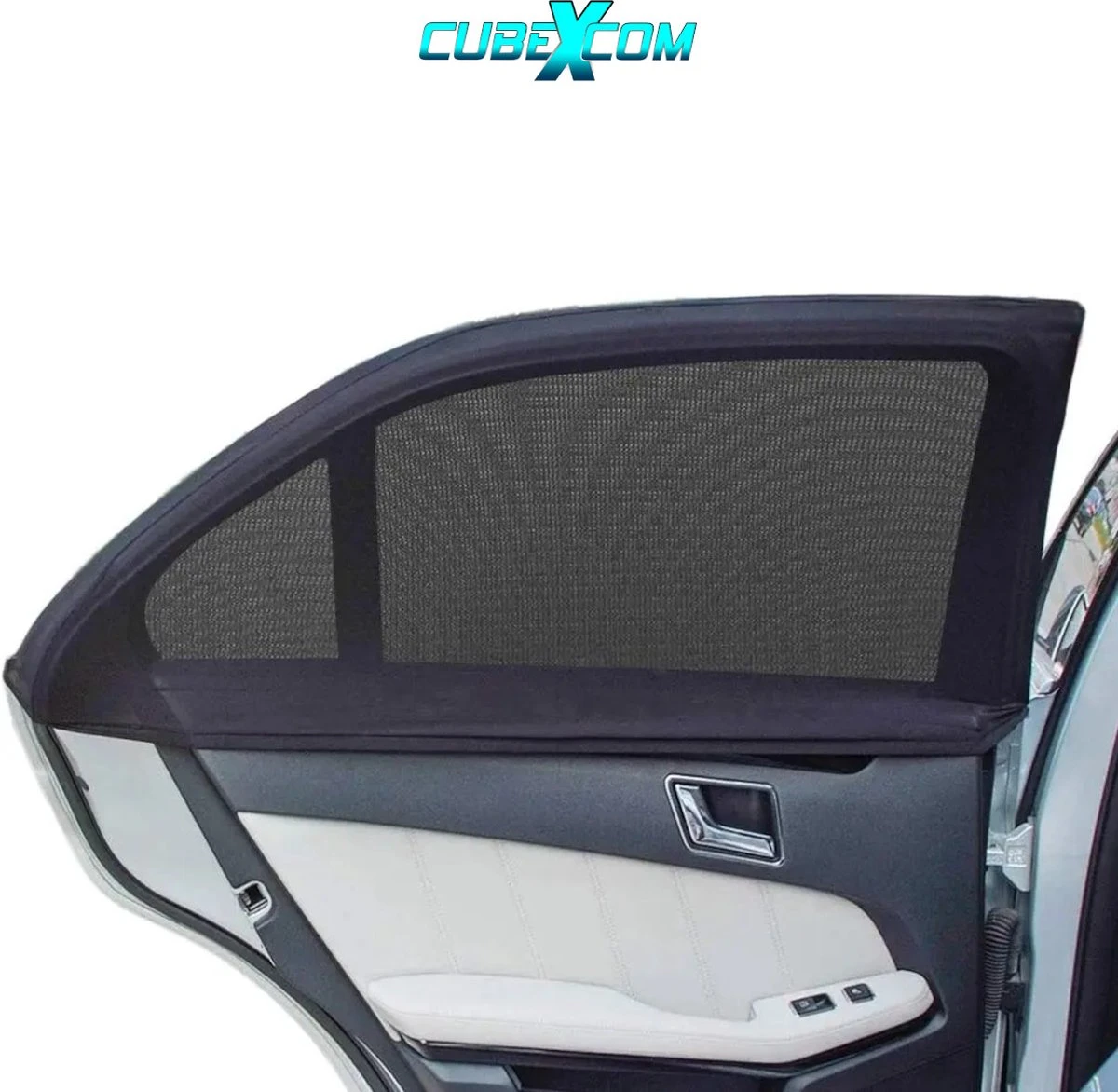 CUBEXCOM® Auto Zonnescherm, Autoraamschaduwen Voor Baby, Kinderen, Volwassenen En Huisdieren, 2 STUKS, Autoruit Zonwering, Universele Zonnescherm Zonnewering, Auto Klamboe Gordijn, UV Zonbescherming Protectie, Anti-Verblinding 2 CUBEXCOM® Auto Zonnescherm, Autoraamschaduwen Voor Baby, Kinderen, Volwassenen En Huisdieren, 2 STUKS, Autoruit Zonwering, Universele Zonnescherm Zonnewering, Auto Klamboe Gordijn, UV Zonbescherming Protectie, Anti-Verblinding - Afbeelding 2