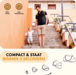 Deryan Baby Luxe Campingbedje – Inclusief Zelfopblaasbare Matras - Zwart -Maxi-Cosi Winkel 1200x1180 12