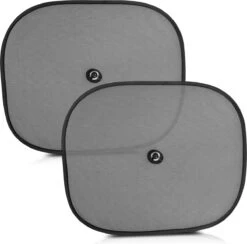 Navaris 2x Auto Zijruit Zonwering - 44 X 36 Cm Zonnescherm Set Voor Bescherming Van Baby, Kinderen - Voor Zijruit En Achterbank -Maxi-Cosi Winkel 1200x1186