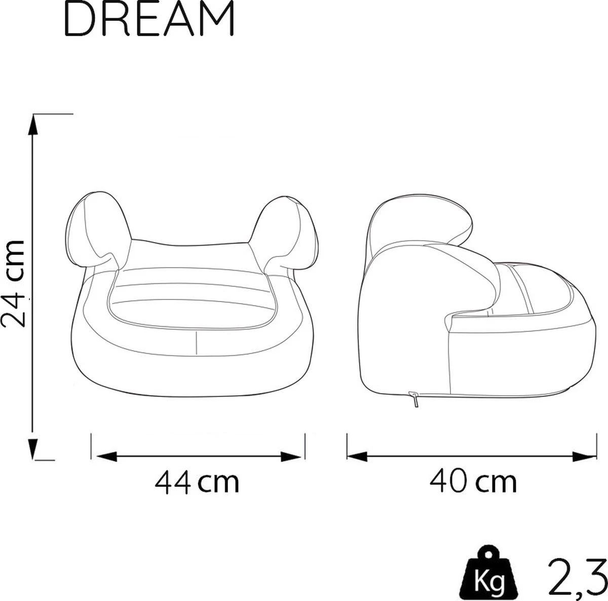 Disney - Zitverhoger Dream Luxe - Groep 2/3 (van 15 Tot 36 Kg) - 3 Tot 12 Jaar - MINNIE MOUSE 4 Disney - Zitverhoger Dream Luxe - Groep 2/3 (van 15 Tot 36 Kg) - 3 Tot 12 Jaar - MINNIE MOUSE - Image 4