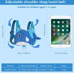 Veiligheidstuigje, Rugzakje. Veiligheidslijn Voor Kinderen, Polsband En Riem. Voorkomt Verdwalen Of Weglopen Van Uw Kind. -Maxi-Cosi Winkel 1200x1188 14