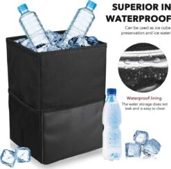 Merkloos Auto Afvalbak - Auto Accessories - Prullenbak Auto - Lekvrije Auto Vuilniszak Met Opbergzakken Multifunctioneel -Maxi-Cosi Winkel 1200x1192 1