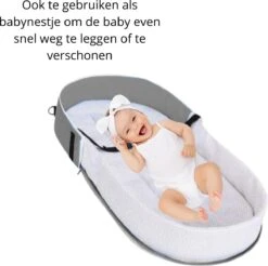 Campingbedje - Camping Bed - Compact Camping Bedje - Baby Nestje - Inclusief Klamboe - Baby Tentje - Grijs - Luxe Campingbedje -Maxi-Cosi Winkel 1200x1195 18