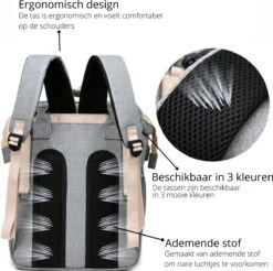 Luiertas - Babyrugtas - Luiertas Met Isoleervak - Luiertas Rugzak - Luiertas Verzorgingstas - Luiertas Groen -Maxi-Cosi Winkel 1200x1196 10