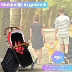 Yilofy Universele Luxe Voetenzak Babywagen & Autostoel Zwart Buggy Kinderwagen Voetzak -Maxi-Cosi Winkel 1200x1199 24