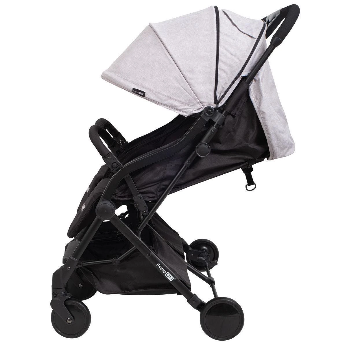 FreeON Duo Buggy City Twin - Luxe Tweeling Wandelwagen - Twin Buggy - Tweeling Buggy - Zwart-Grijs 2 FreeON Duo Buggy City Twin - Luxe Tweeling Wandelwagen - Twin Buggy - Tweeling Buggy - Zwart-Grijs - Afbeelding 2