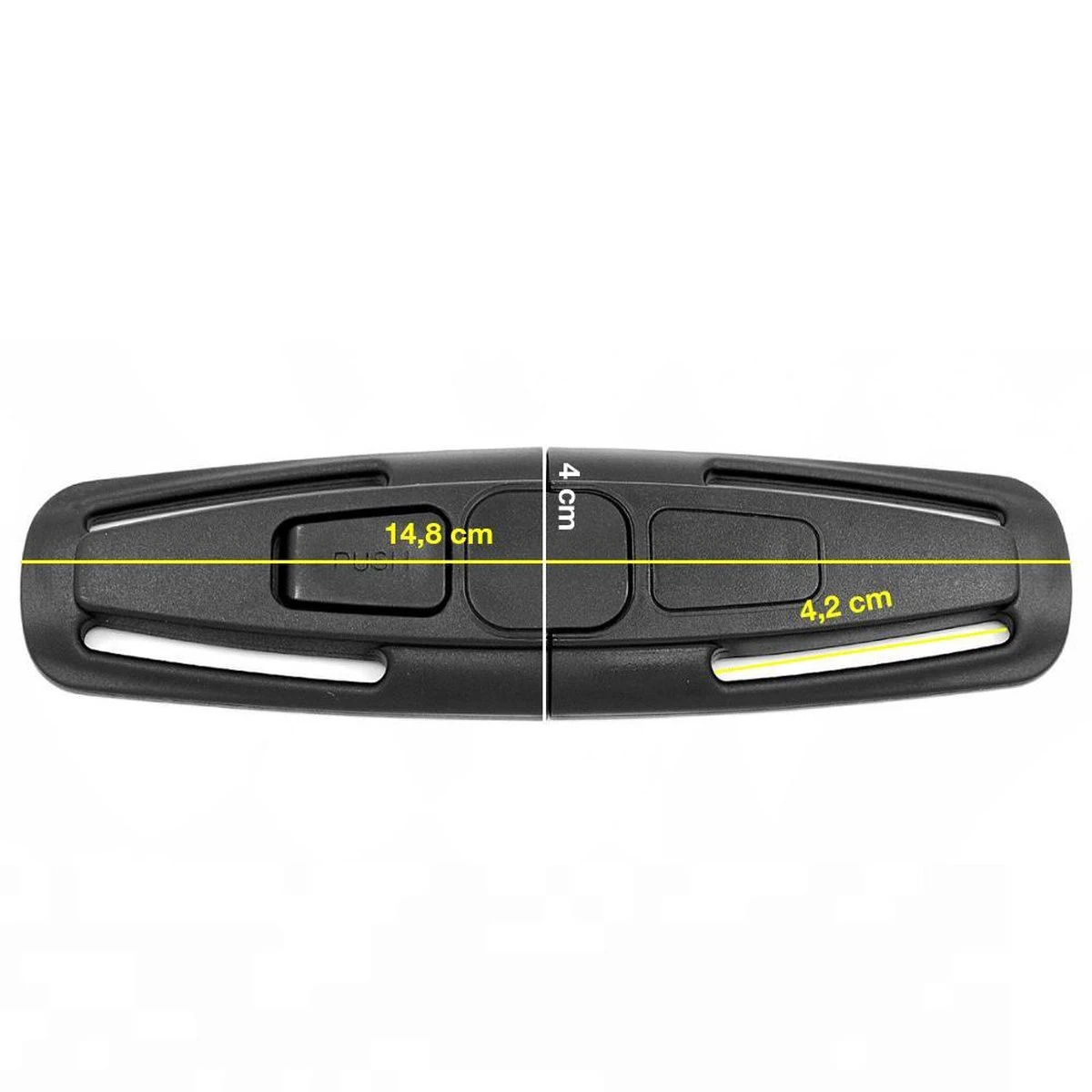 Merkloos Autostoel Baby & Kinderen Gordelclip - Autostoel Gordelversteller Autogordel Zwart 8 Merkloos Autostoel Baby & Kinderen Gordelclip - Autostoel Gordelversteller Autogordel Zwart - Afbeelding 8