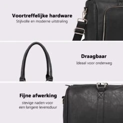 Miss Lulu Luier- En Verzorgingstas – Luiertas Set – Afneembare Draagtas - Duurzaam En Stijlvol – Zwart - Premium Kwaliteit- Grote Capaciteit - Unisex/Jongens/Meisjes (LT6638 BK) -Maxi-Cosi Winkel 1200x1200 1131