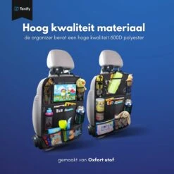 Tenify Premium Luxe & Stevige Auto Organizer Met Tablet Houder - Set Van 2 - Extra Opbergruimte - Beschermer - Autostoel - Accessories -Maxi-Cosi Winkel 1200x1200 115