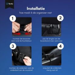 Tenify Premium Luxe & Stevige Auto Organizer Met Tablet Houder - Set Van 2 - Extra Opbergruimte - Beschermer - Autostoel - Accessories -Maxi-Cosi Winkel 1200x1200 118